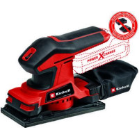 Produktbild för Einhell TC-OS 18/187 Li Solo, Rak minislipmaskin, Svart, Röd...