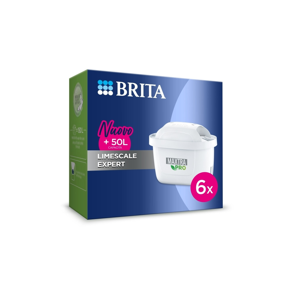 Produktbild för Brita Maxtra Pro 6 filter LIMESCALE EXPERT 4006387121983 Fil...