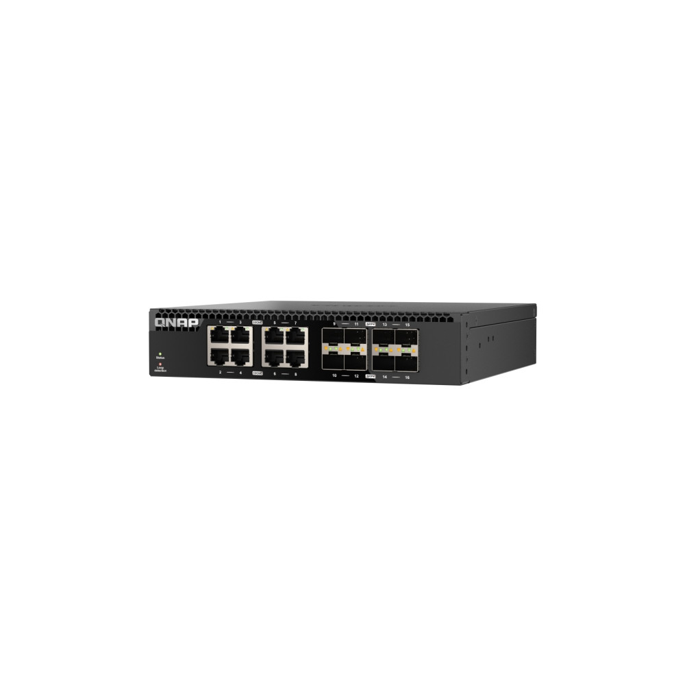 Produktbild för QNAP QSW-3216R-8S8T - switch - 16 portar - rackmonterbar