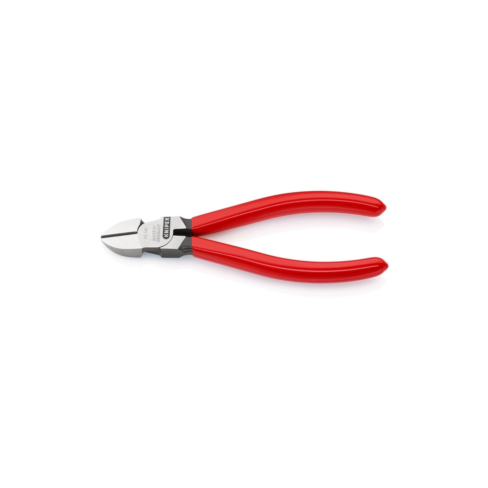 Produktbild för Knipex 70 01 140, Avbitartång, Kromvanadinstål, Plast, Röd,...