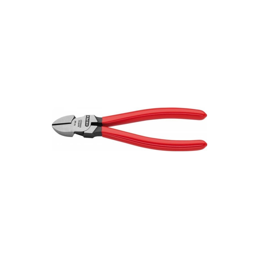 Produktbild för Knipex 70 01 140, Avbitartång, Kromvanadinstål, Plast, Röd,...