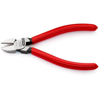 Produktbild för Knipex 70 01 140, Avbitartång, Kromvanadinstål, Plast, Röd,...