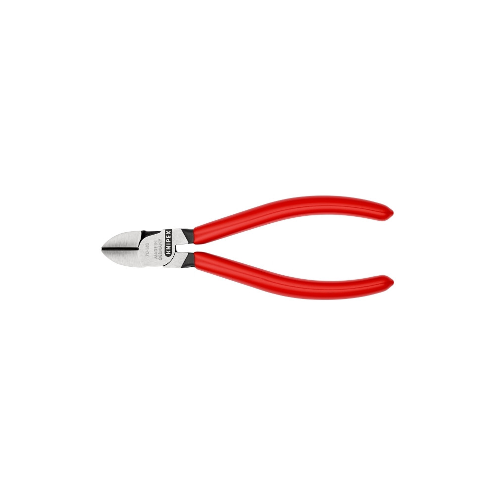 Produktbild för Knipex 70 01 140, Avbitartång, Kromvanadinstål, Plast, Röd,...