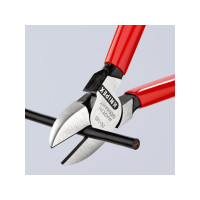 Produktbild för Knipex 70 01 140, Avbitartång, Kromvanadinstål, Plast, Röd,...