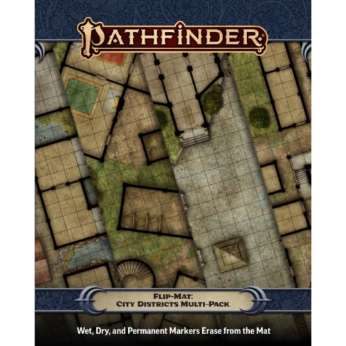 Paizo Publishing, LLC Pathfinder Flip-Mat: City Districts Multi-Pack