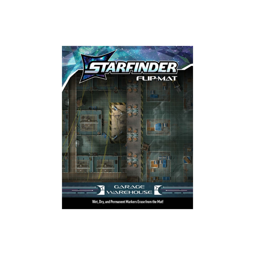 Produktbild för Starfinder Flip-Mat: Garage Warehouse