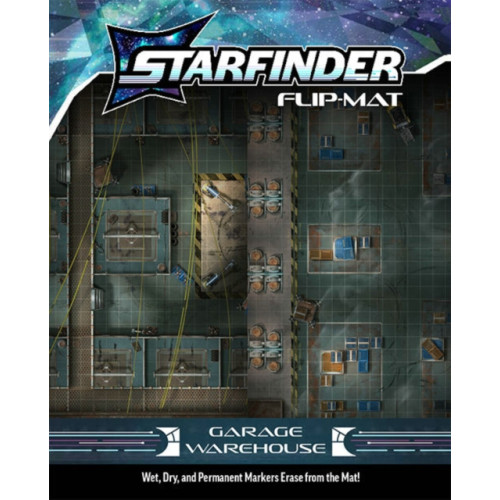 Paizo Publishing, LLC Starfinder Flip-Mat: Garage Warehouse