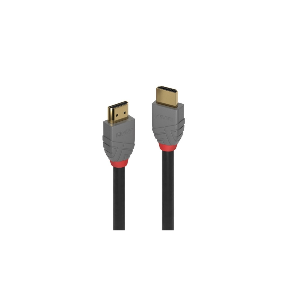 Produktbild för Lindy Anthra Line HDMI-kabel med Ethernet - 50 cm