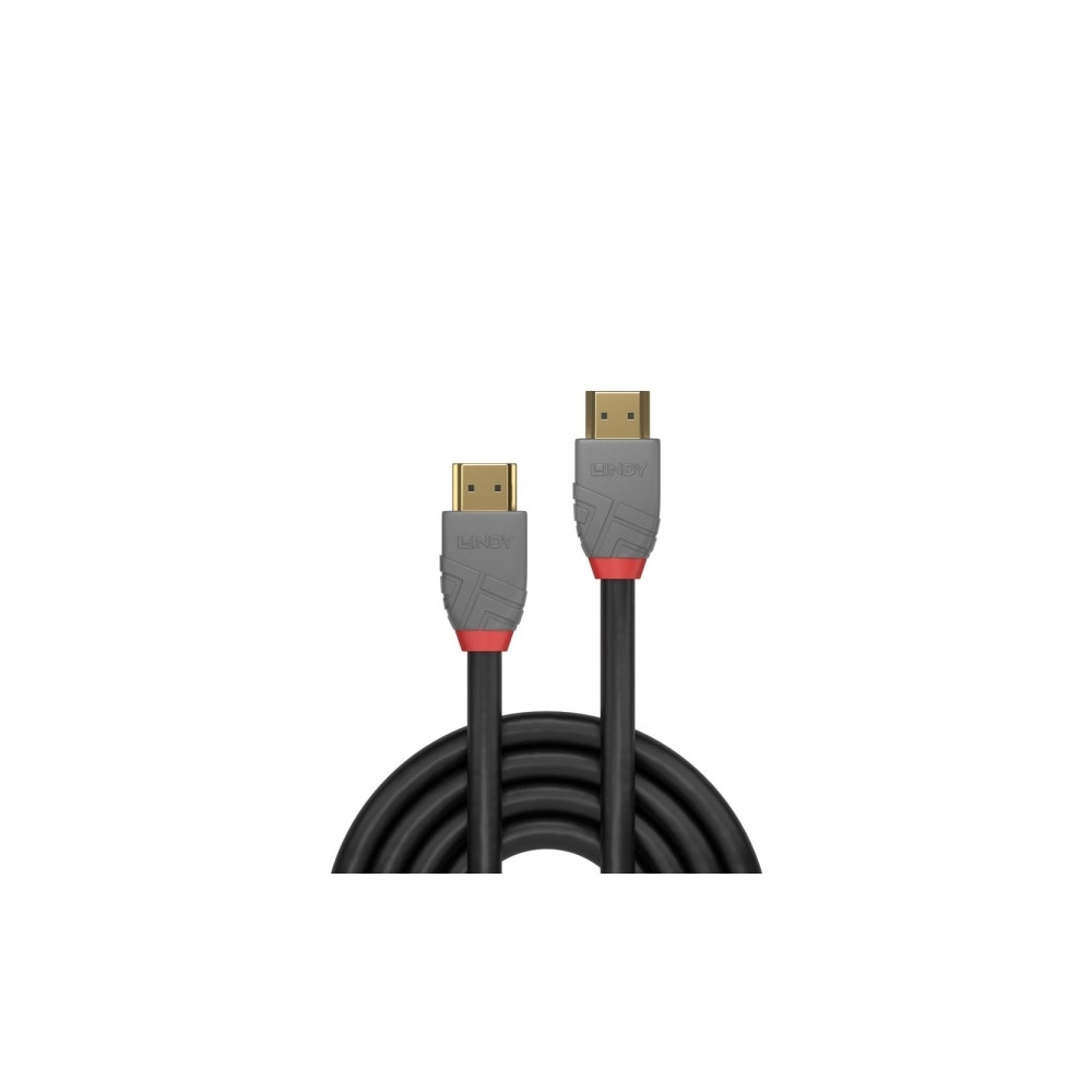 Produktbild för Lindy Anthra Line HDMI-kabel med Ethernet - 50 cm