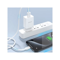 Produktbild för Dudao A4EU adapter 10W 1xUSB-A (USB-A till Lightning-kabel i...