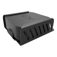 Produktbild för Compulocks Apple TV Security Mount (4th, 4k 1-2nd Gen) (2018-2021) monteringssats - för mediabox - gagatsvart