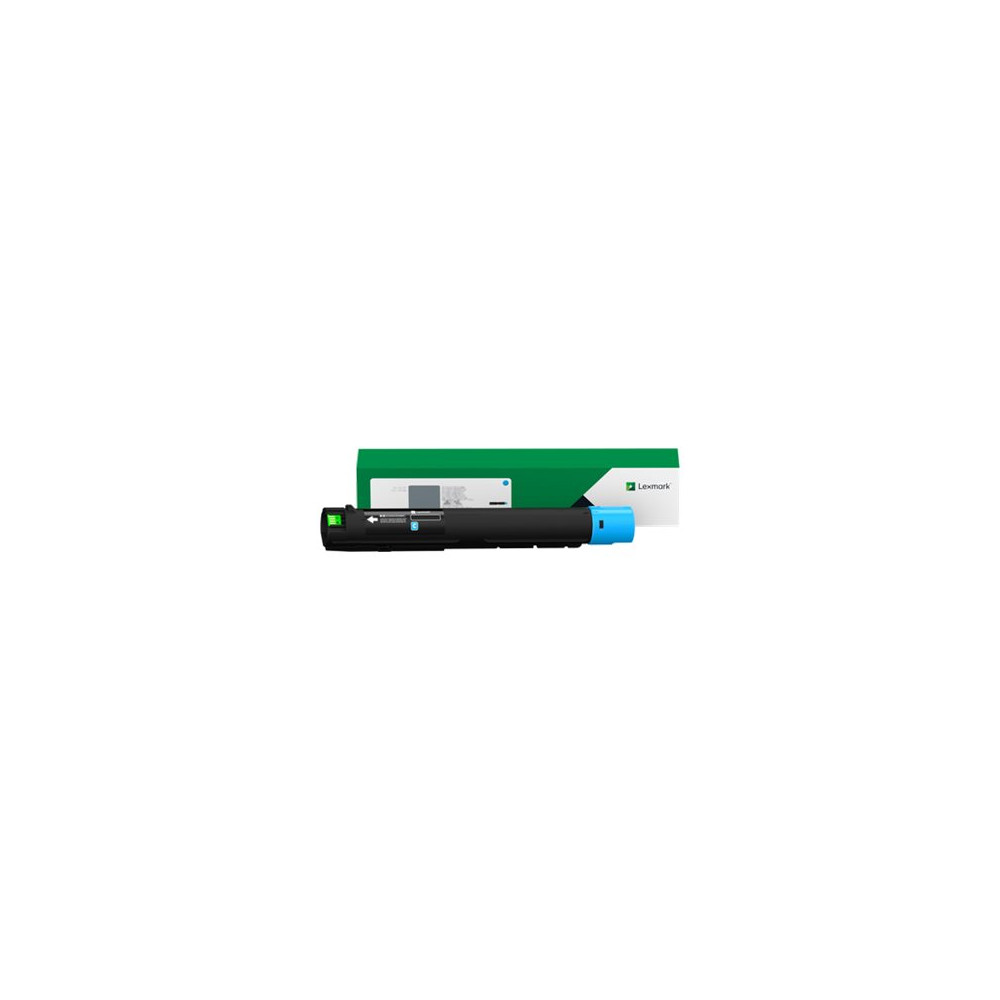 Produktbild för Lexmark - cyan - original - tonerkassett - LCCP, LRP