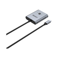 Produktbild för Unitek - switch - bidirektionell - 2 portar