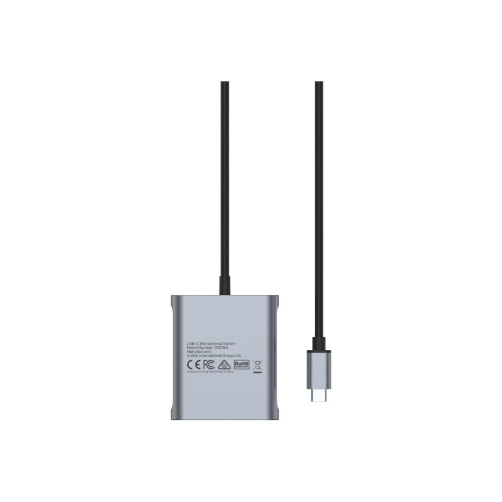 Produktbild för Unitek - switch - bidirektionell - 2 portar