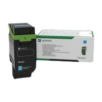 Produktbild för Lexmark - Lång livslängd - cyan - original - tonerkassett - LCCP