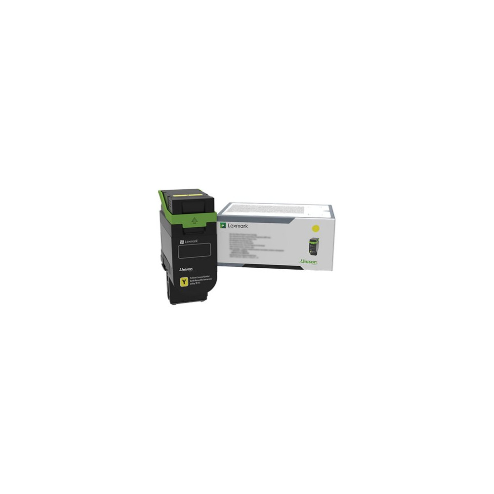 Produktbild för Lexmark - gul - original - tonerkassett - LCCP