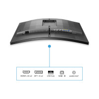 Produktbild för Philips Evnia 5000 32M2C5500W - LED-skärm - böjd - QHD - 32" - HDR