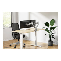 Produktbild för Neomounts NEXT Slim DS70-250SL2 monteringssats - fullständig rörelse - för 2 monitorer - silver