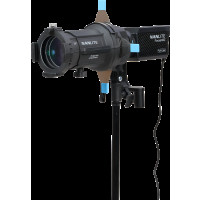 Produktbild för NANLITE Forza 60C LED Color Spot Light with 19°&36° Projection Attachment -  Ex Battery grip