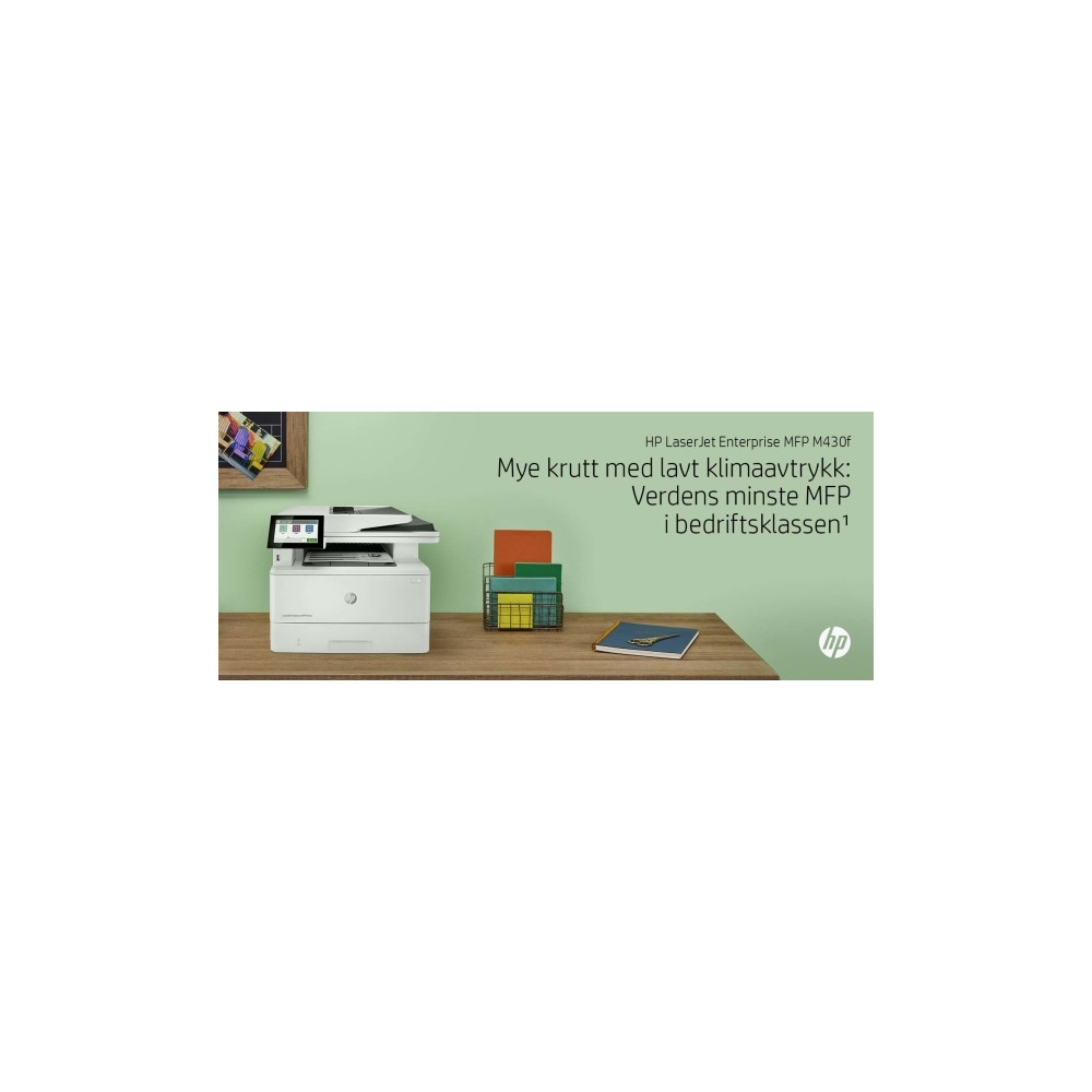 Produktbild för HP LaserJet Enterprise MFP M430f - multifunktionsskrivare - svartvit