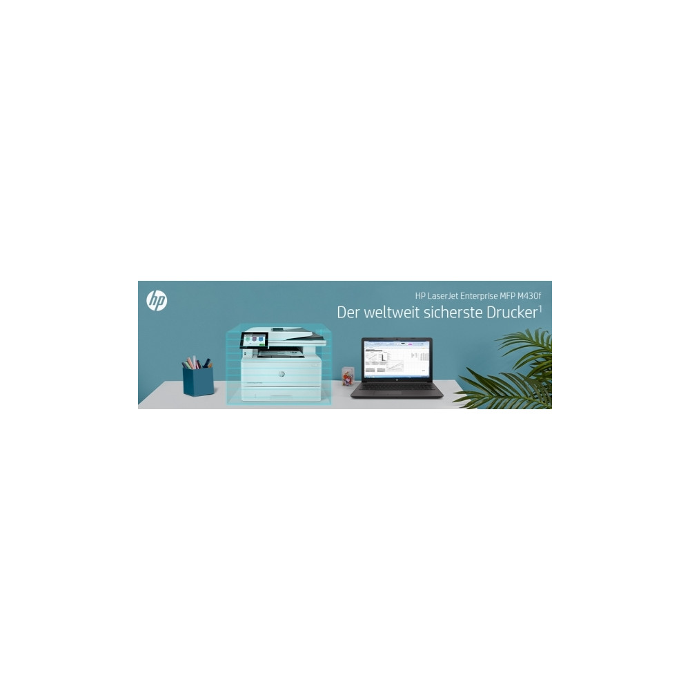 Produktbild för HP LaserJet Enterprise MFP M430f - multifunktionsskrivare - svartvit