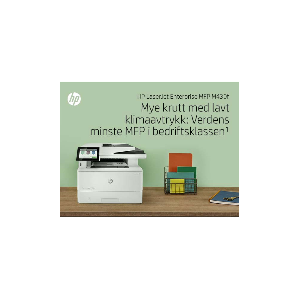 Produktbild för HP LaserJet Enterprise MFP M430f - multifunktionsskrivare - svartvit