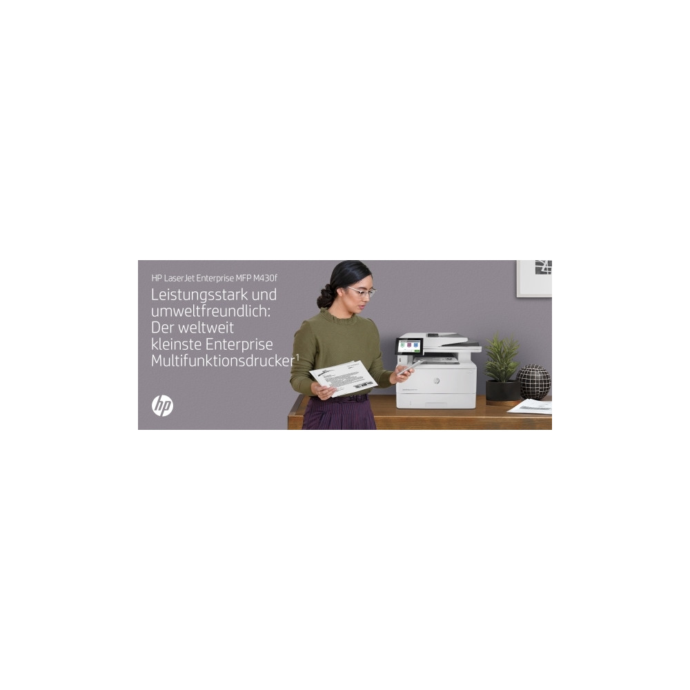 Produktbild för HP LaserJet Enterprise MFP M430f - multifunktionsskrivare - svartvit