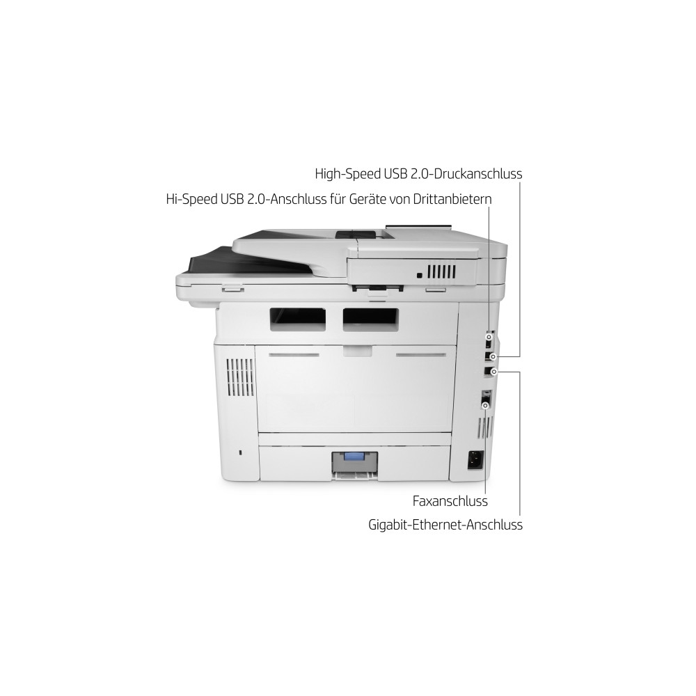 Produktbild för HP LaserJet Enterprise MFP M430f - multifunktionsskrivare - svartvit