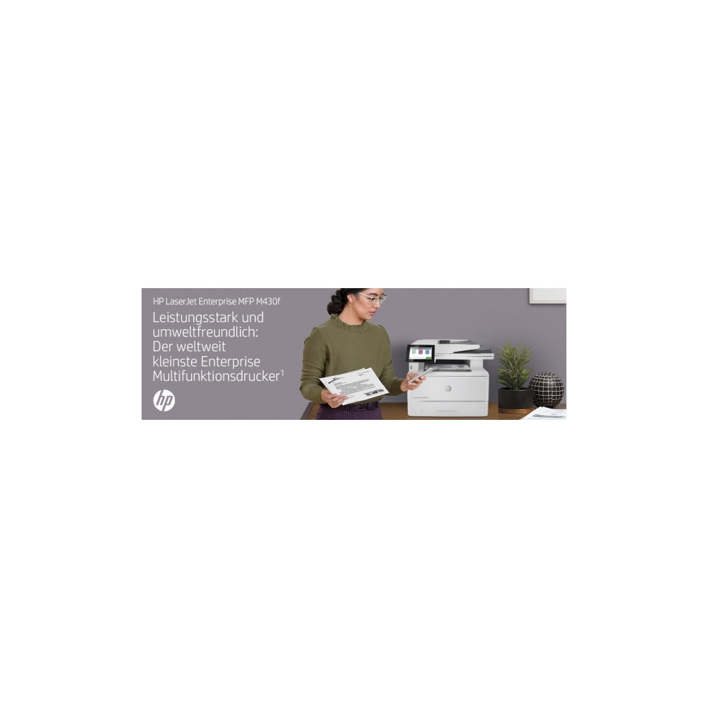Produktbild för HP LaserJet Enterprise MFP M430f - multifunktionsskrivare - svartvit