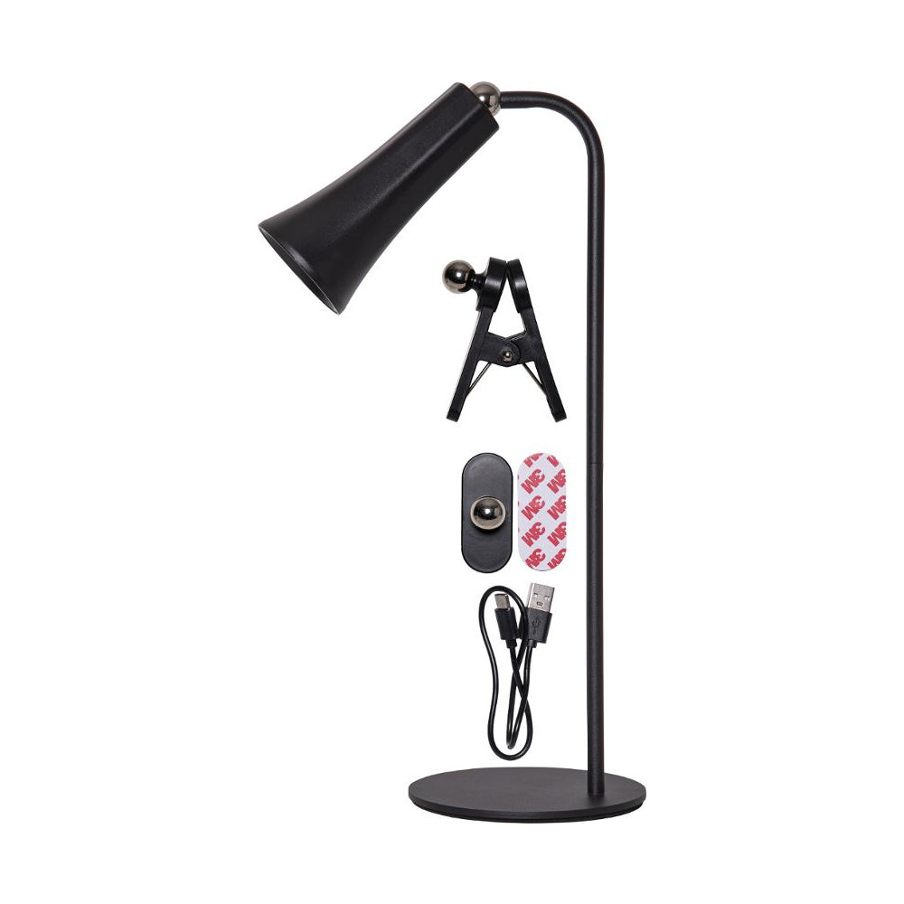 Produktbild för Lampa Functional LED 38cm svart