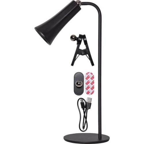 STAR TRADING Lampa Functional LED 38cm svart