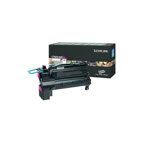 Lexmark International Lexmark - Extra lång livslängd - magenta - original - tonerkassett - LCCP, LRP