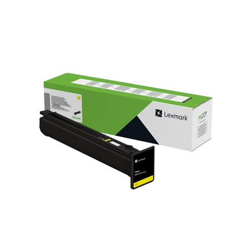 Lexmark International Lexmark - gul - original - tonerkassett - LRP, LCCP