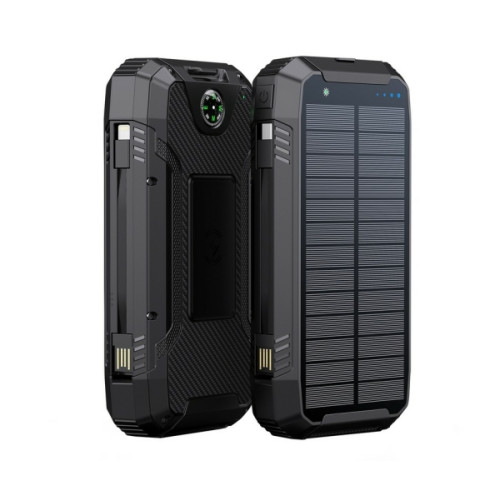 POWERNEED PowerNeed S20000Q, Utomhus, Lightning, Solar, USB, Trådlös l...