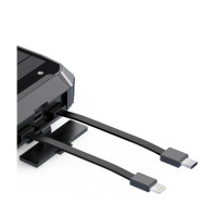 Produktbild för PowerNeed S20000Q, Utomhus, Lightning, Solar, USB, Trådlös l...