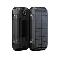 Produktbild för PowerNeed S20000Q, Utomhus, Lightning, Solar, USB, Trådlös l...