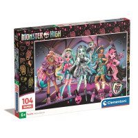 Produktbild för Clementoni CLE-pussel 104 Super SuperColor Monster High 2578...