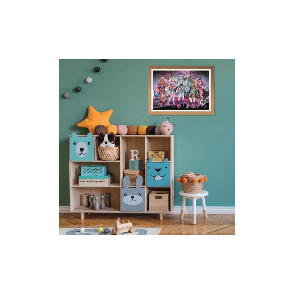 Produktbild för Clementoni CLE-pussel 104 Super SuperColor Monster High 2578...
