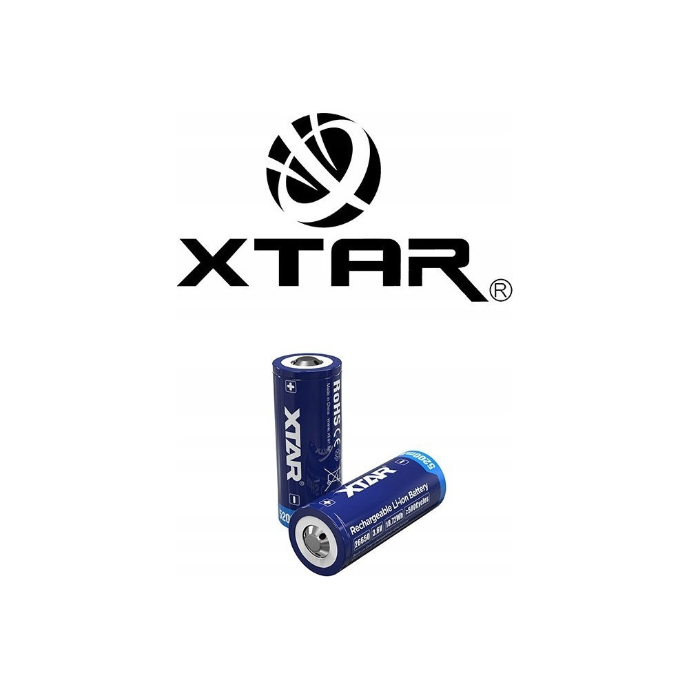 Produktbild för Xtar Xtar 26650 5200mAh 3,6V
