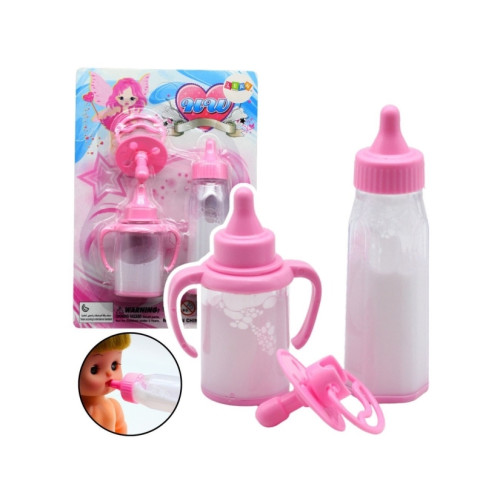 LEANToys LeanToys set för spädbarns dockor flaskor försvinnande mjölk...