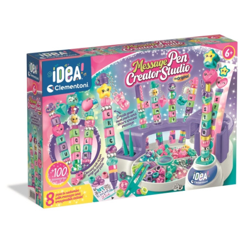 Clementoni Clementoni Idea Art brev-/bokstavsfabrik penn-set med meddel...