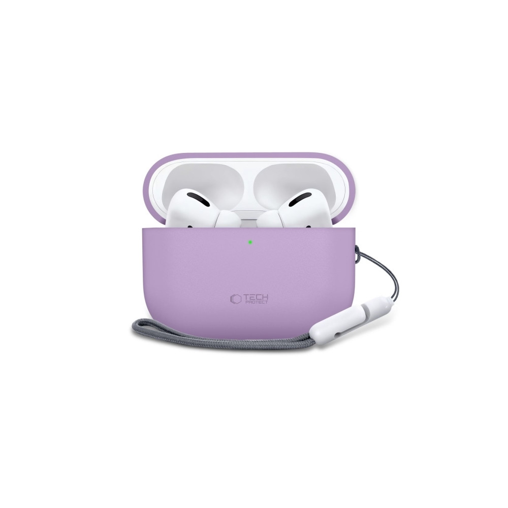 Produktbild för Tech-Protect TECH-PROTECT silikonfodral för Apple AirPods Pr...