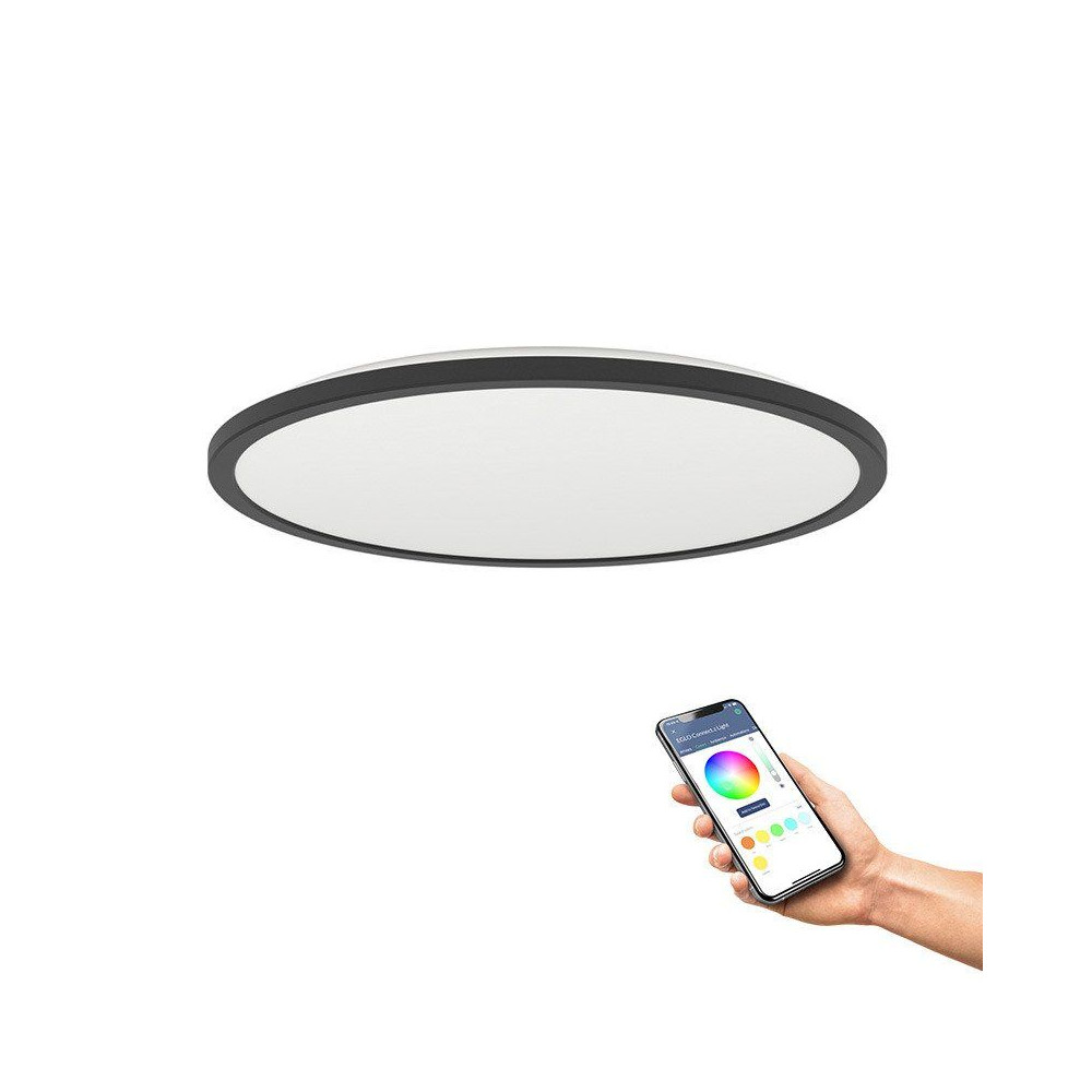 Produktbild för EGLO ROVITO-Z LOFT Ø500 RGB/CCT 28,8W 3600LM M/FJERNB. IP44...