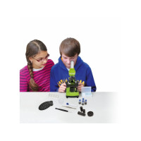 Produktbild för Bresser Optics Junior, Digitalt mikroskop, Grön, Gjuten alum...