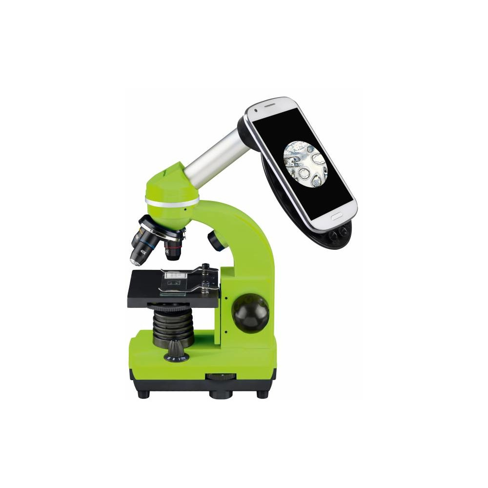 Produktbild för Bresser Optics Junior, Digitalt mikroskop, Grön, Gjuten alum...