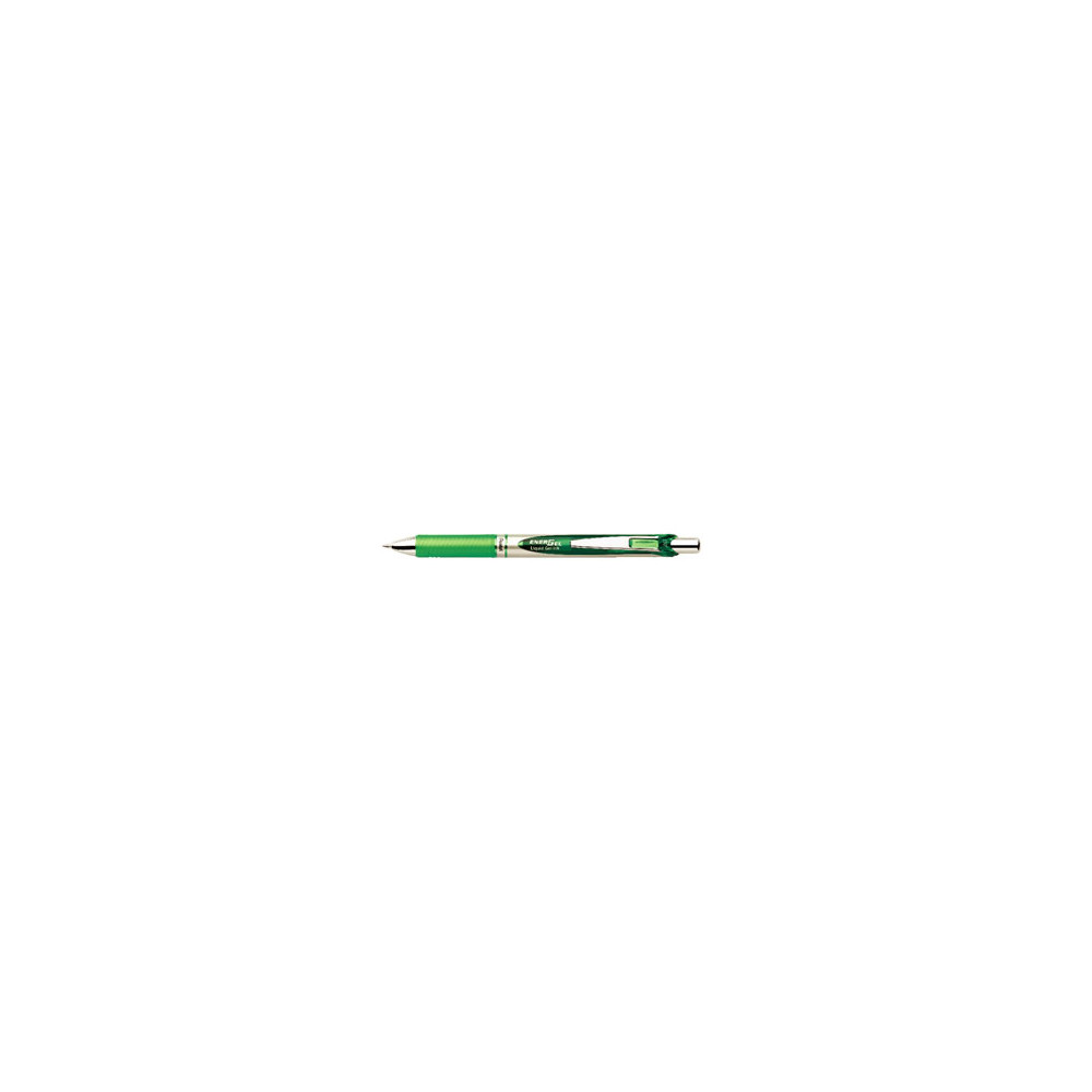 Produktbild för Pentel EnerGel Xm, Indragbar gelpenna, Grön, Grön, Silver, P...