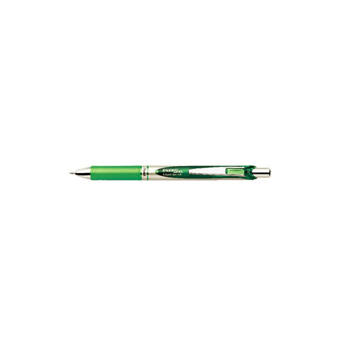 Pentel Pentel EnerGel Xm, Indragbar gelpenna, Grön, Grön, Silver, P...
