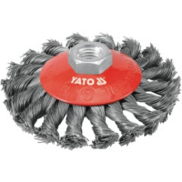 Produktbild för Yato YT-4763, Förberedningsborste, 12500 RPM, 10 cm, Röd, St...