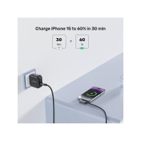Produktbild för Unitek - USB typ C-kabel - 24 pin USB-C till 24 pin USB-C - 3 m