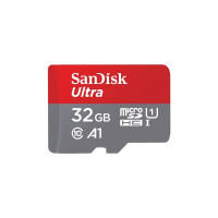 Produktbild för SanDisk Ultra - flash-minneskort - 32 GB - microSDHC UHS-I